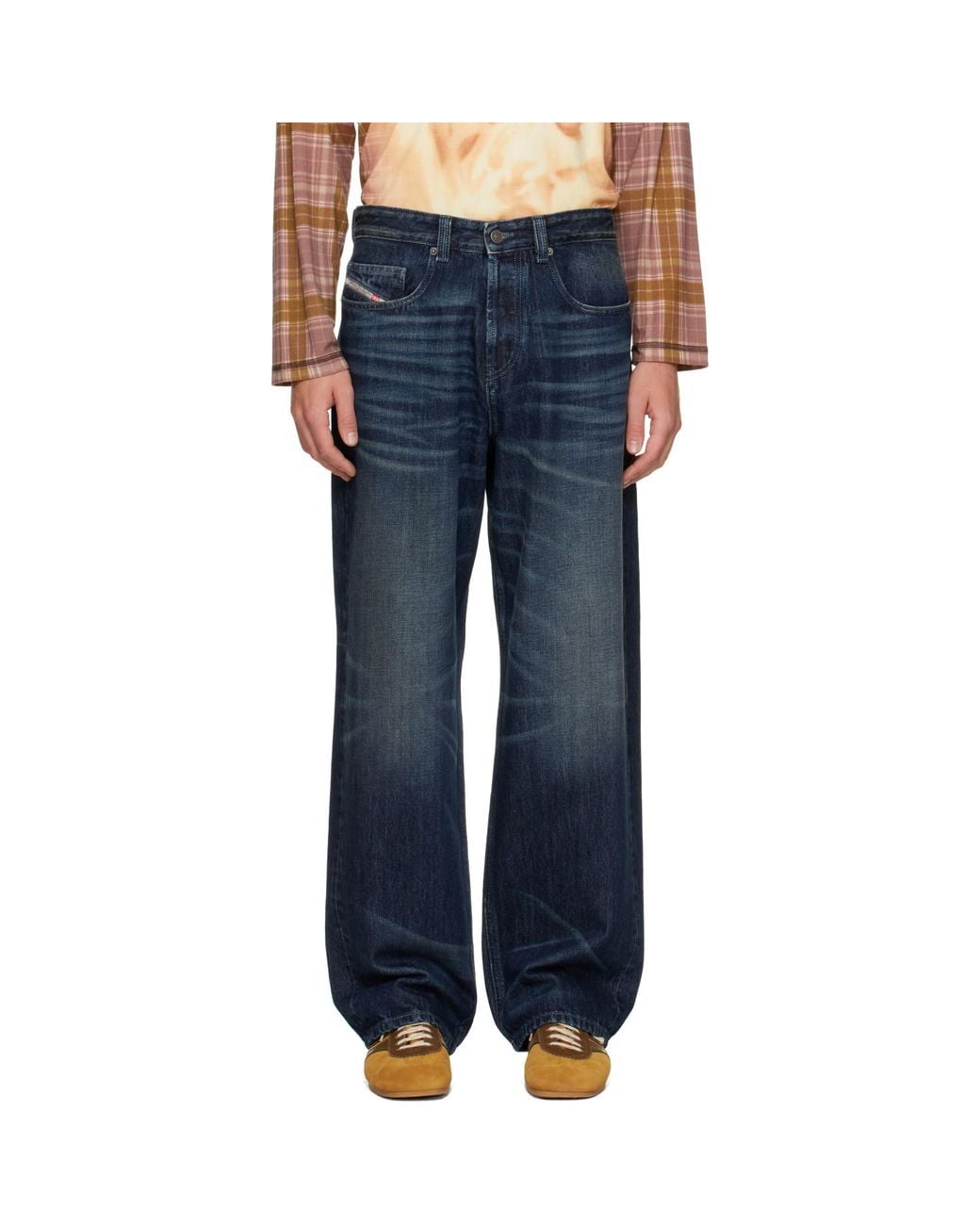DIESEL Blue 2001 D-Macro-Fsj Jeans for men
