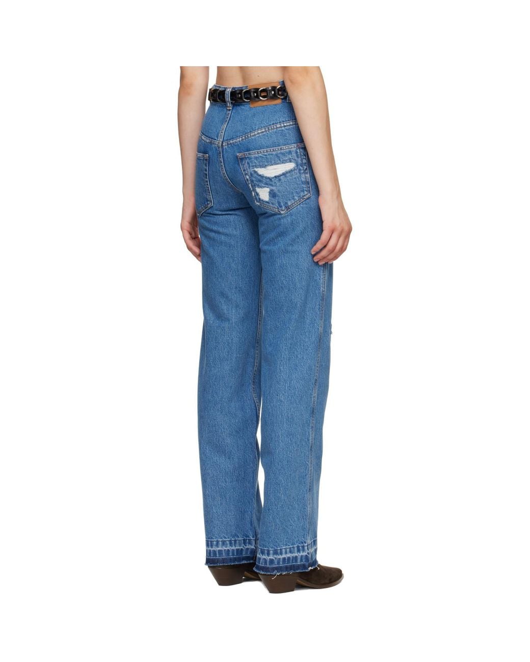 Isabel Marant Blue Zeah Jeans
