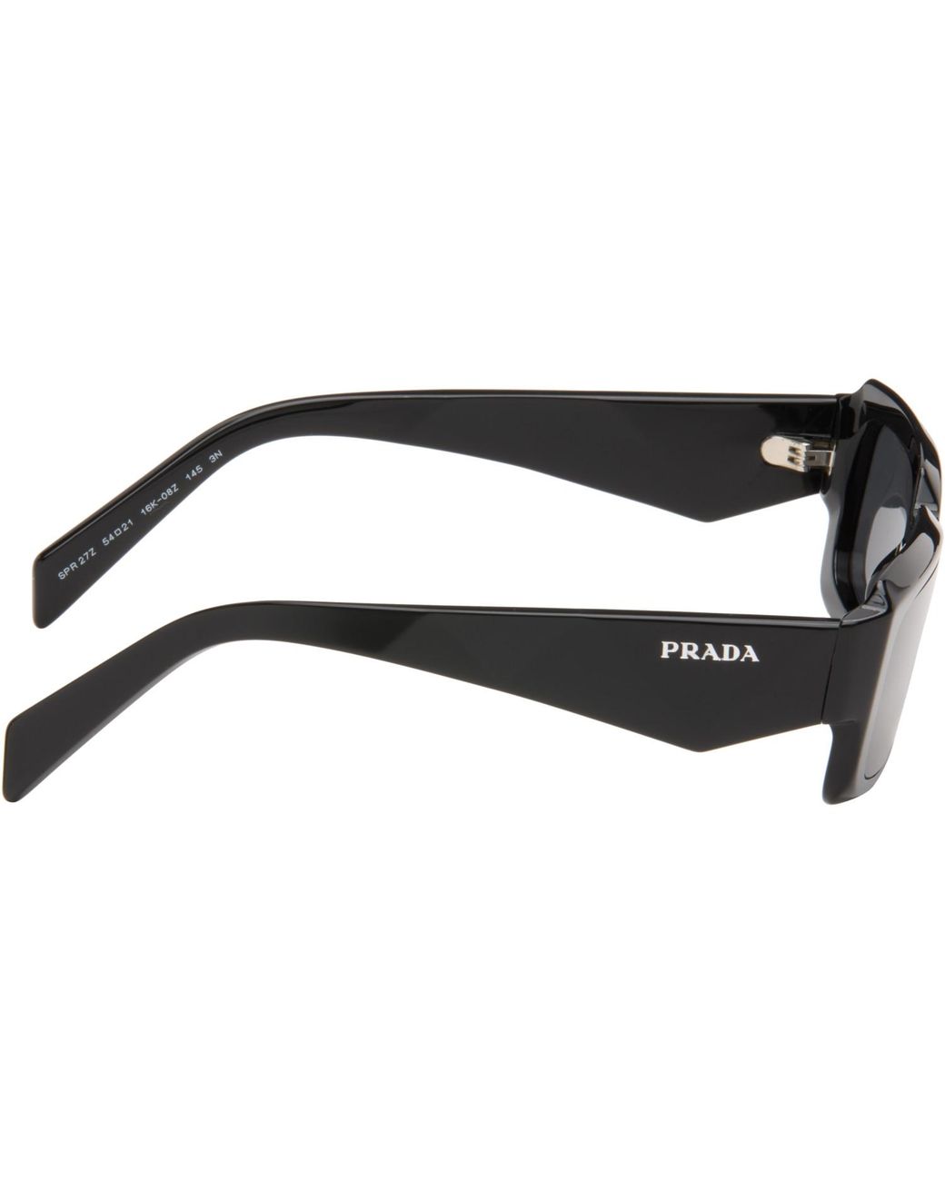 Prada Gray 'Prada Symbole' Sunglasses for men