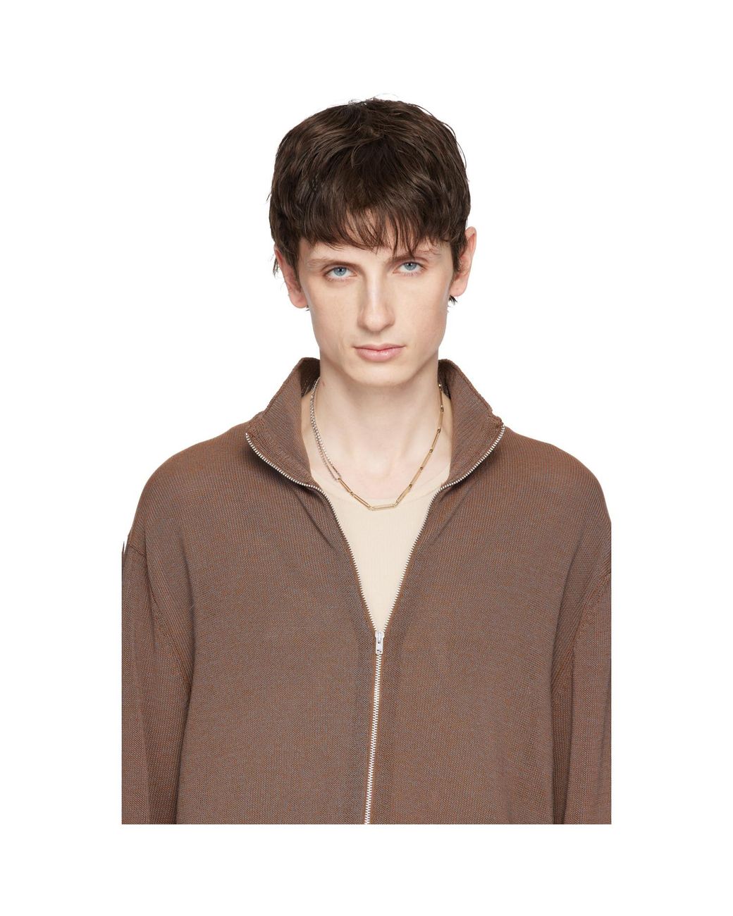 Justine Clenquet White Janice Necklace for men