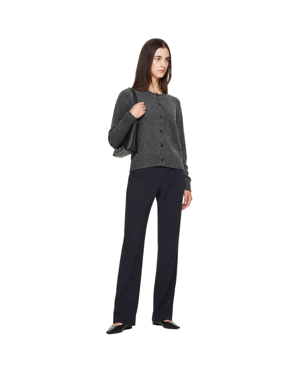A.P.C. Black Lila Cardigan