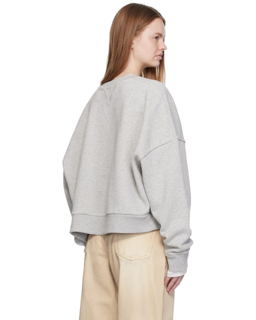 Entire studios Gray Box Crew Sweatshirt