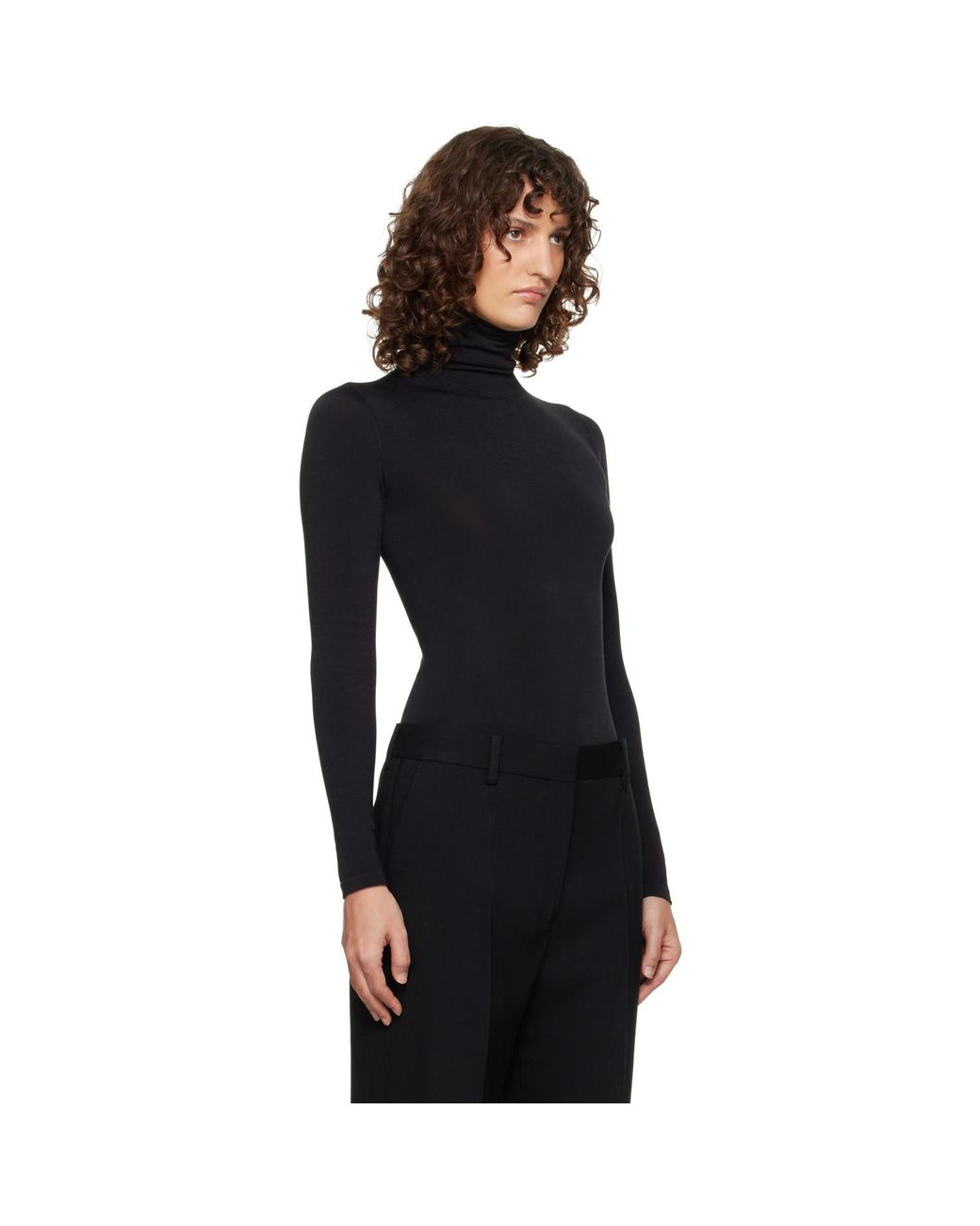 Wolford Black Colorado Bodysuit