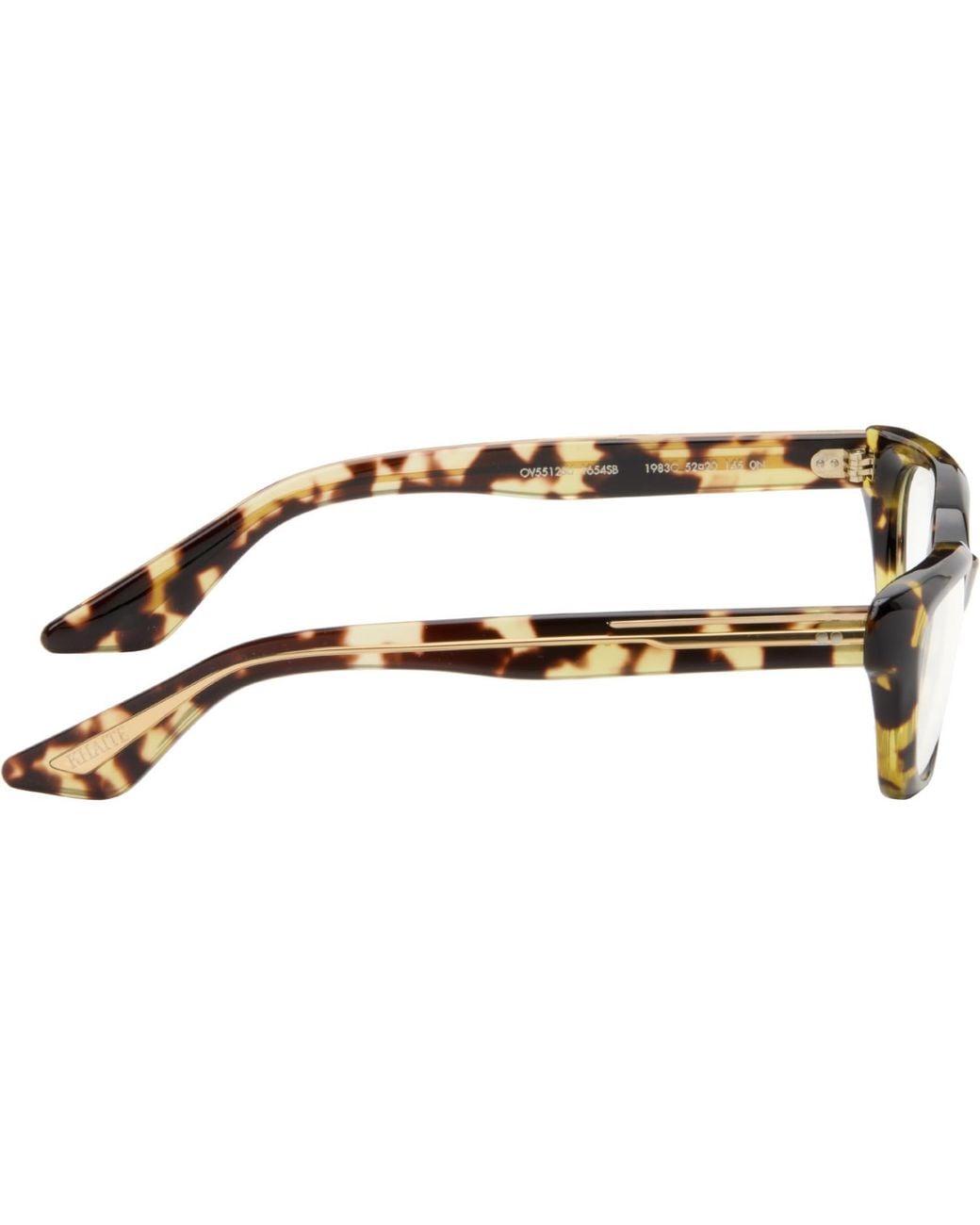 Khaite Brown Oliver Peoples Edition 1983C Light Glasses