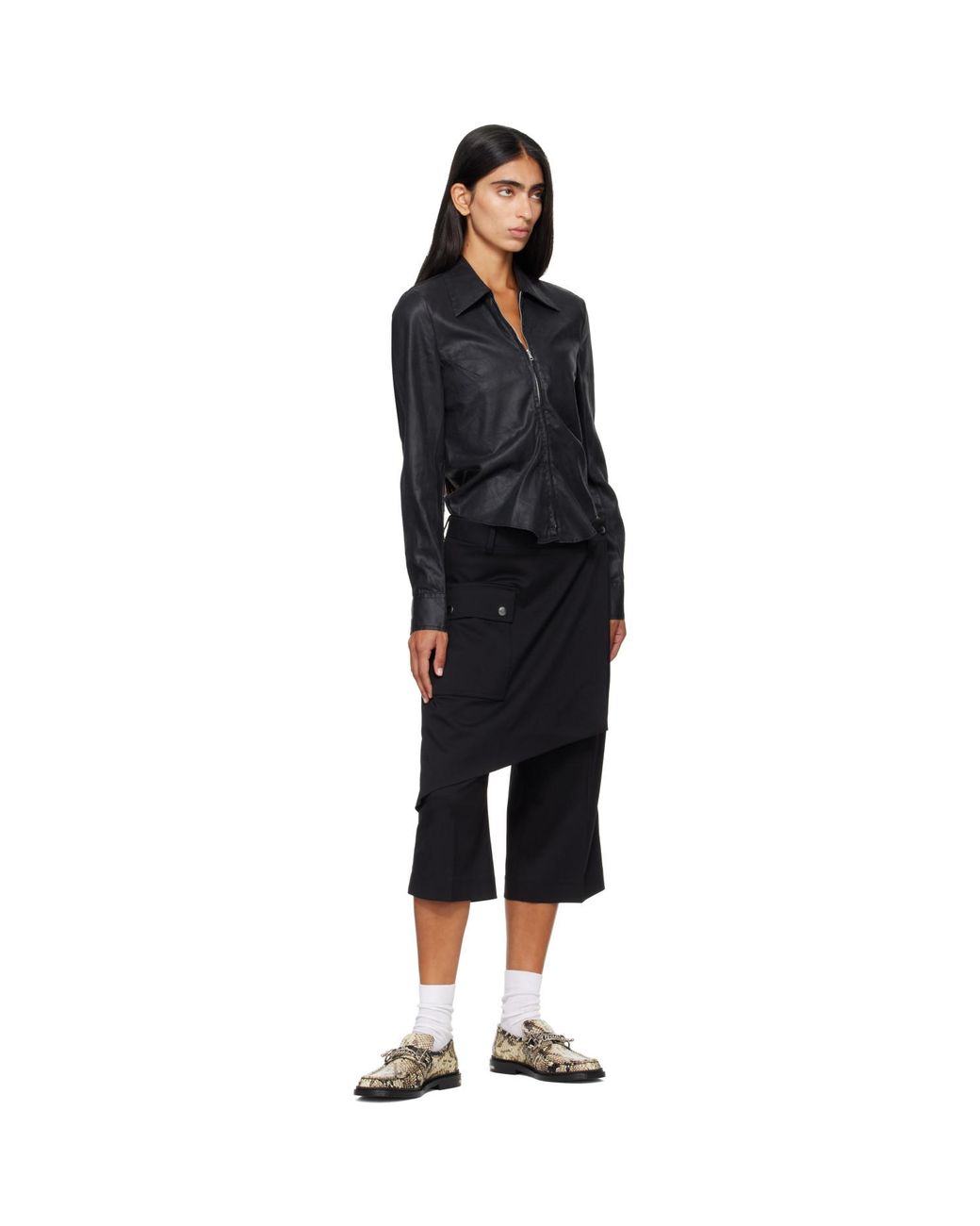 Toga Black Off- & Aj1510 Loafers