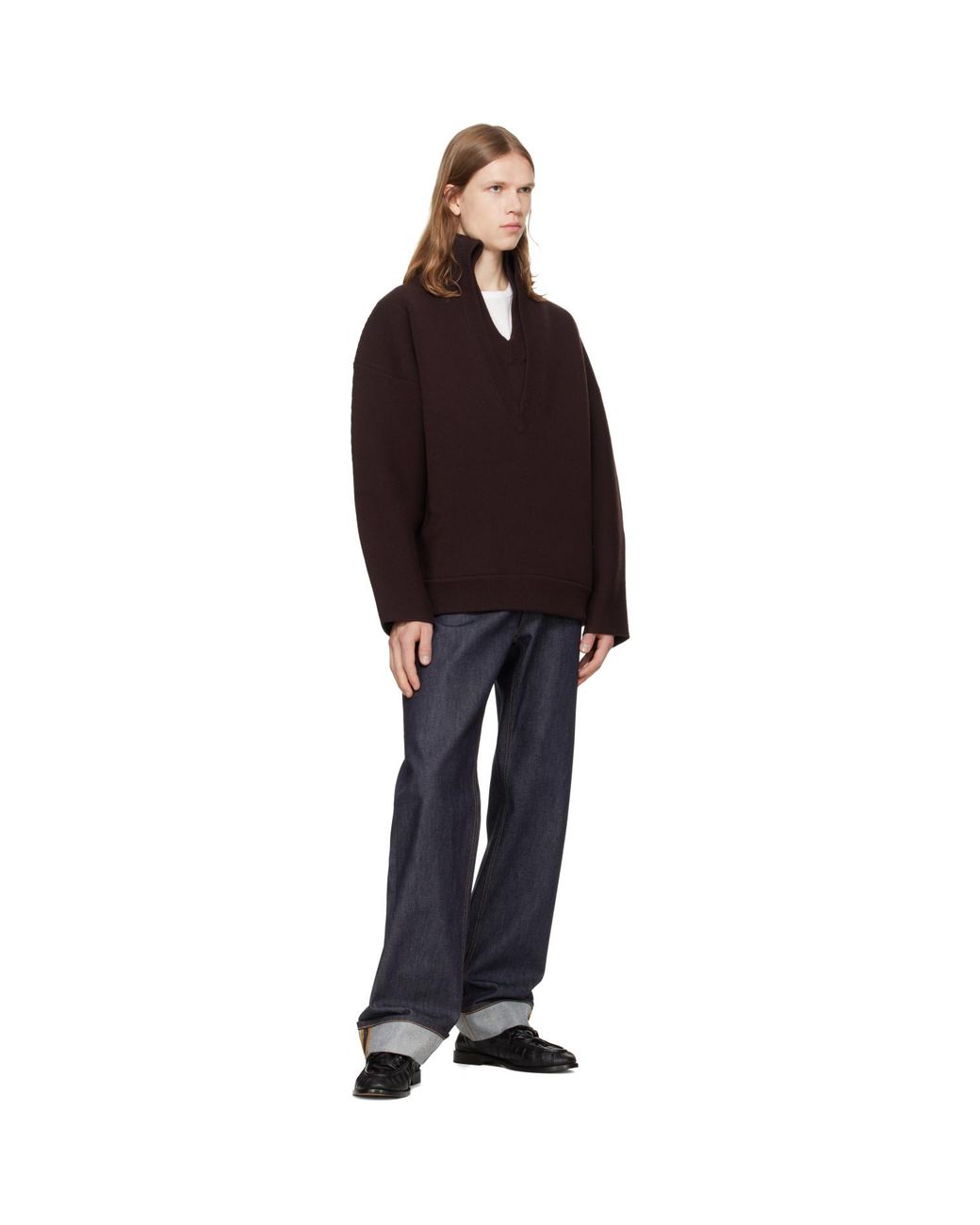 Bottega Veneta Black Astaire Loafers for men