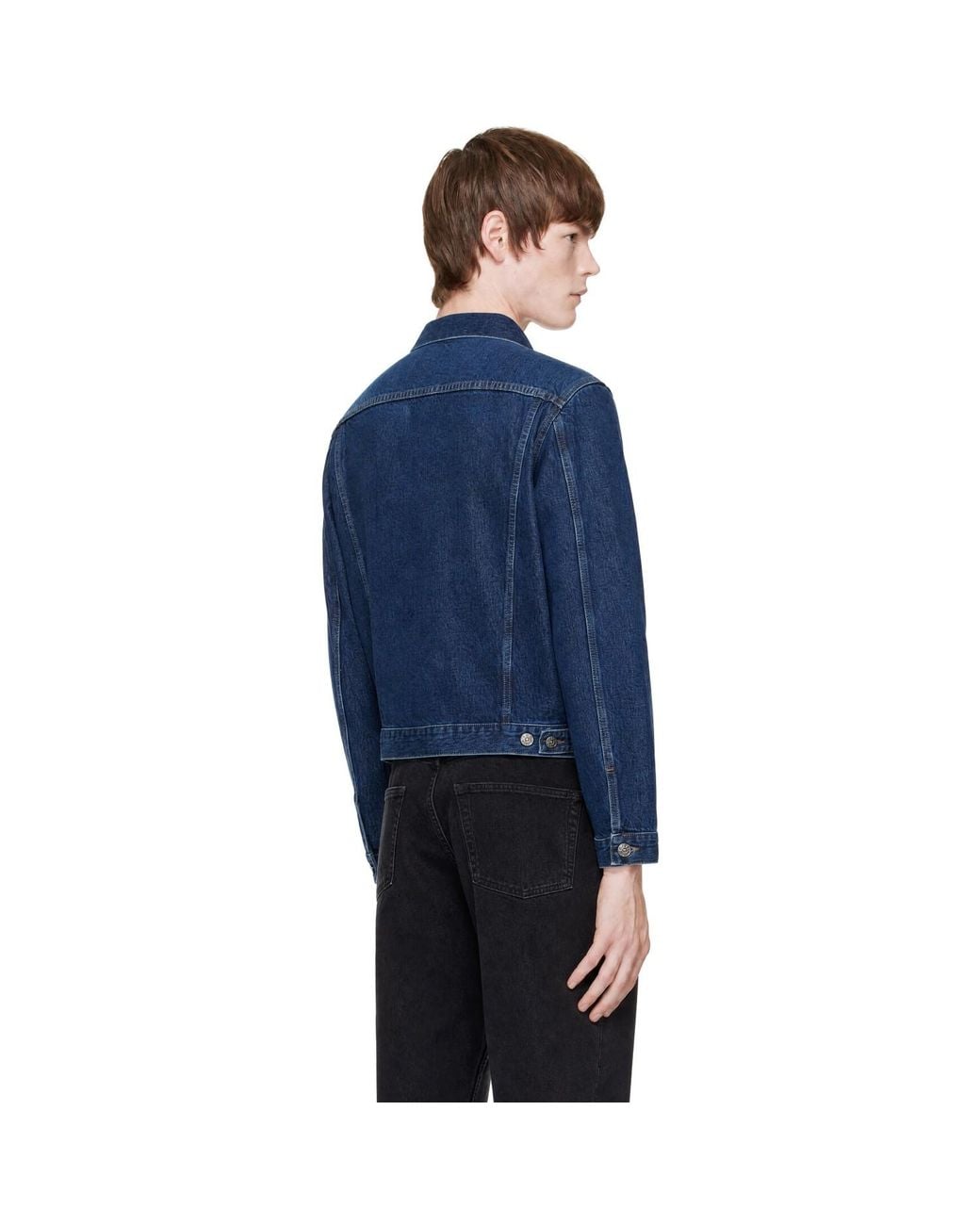 sunflower Blue Denim Trucker Jacket for men
