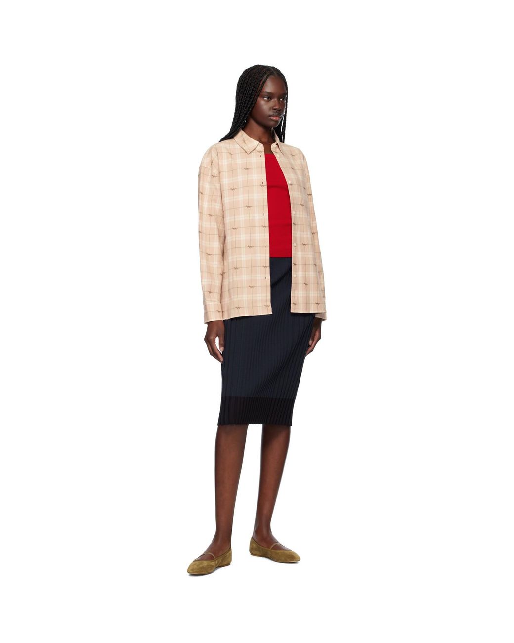 Maison Kitsuné Multicolor Light Overshirt