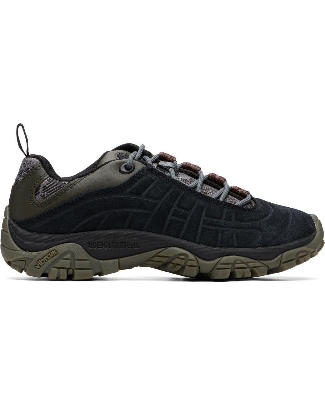 Merrell Black Moab 2 Remix Leather Sneakers for men