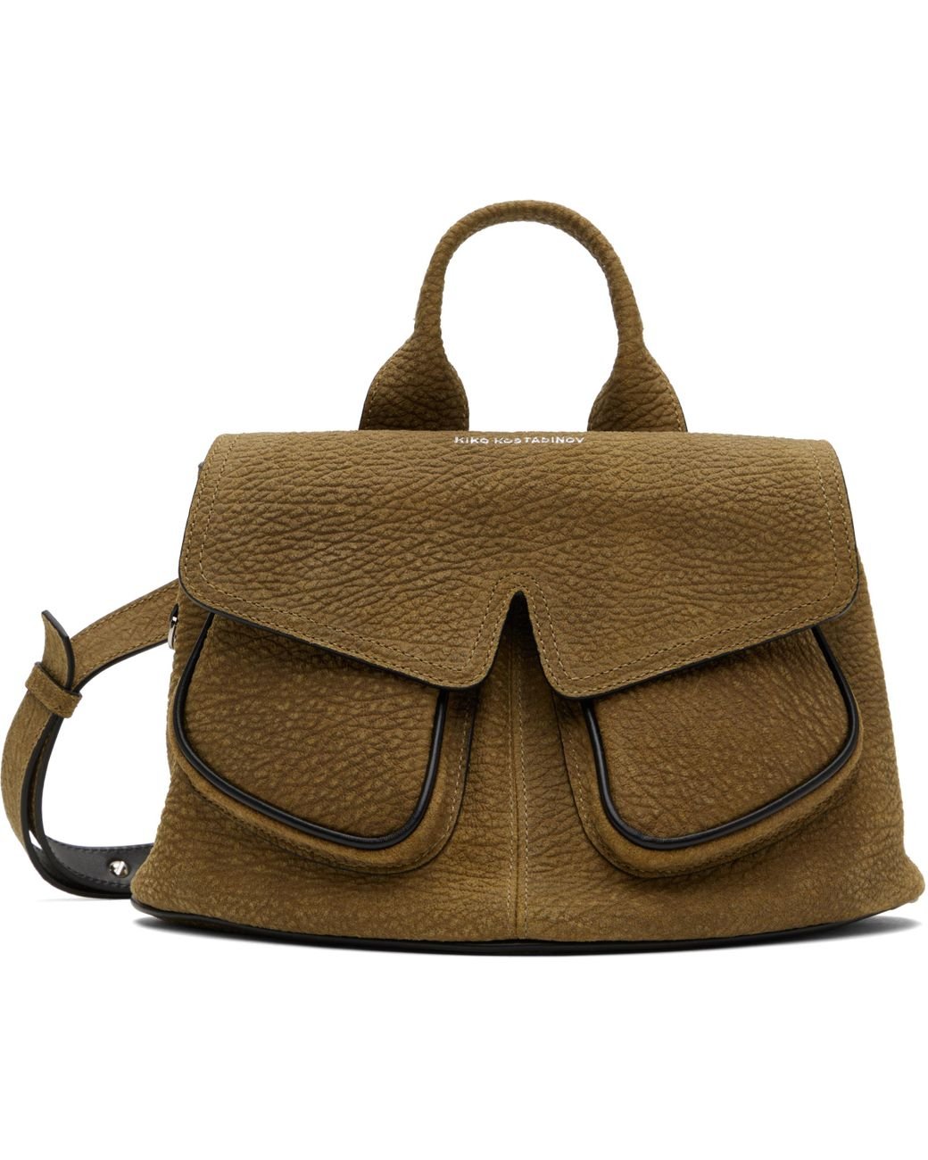 【関税込み】Kiko Kostadinov ブラック Mezulari バッグ Kiko Kostadinov Mezulari Cross Body Bag | Black | FARFETCH