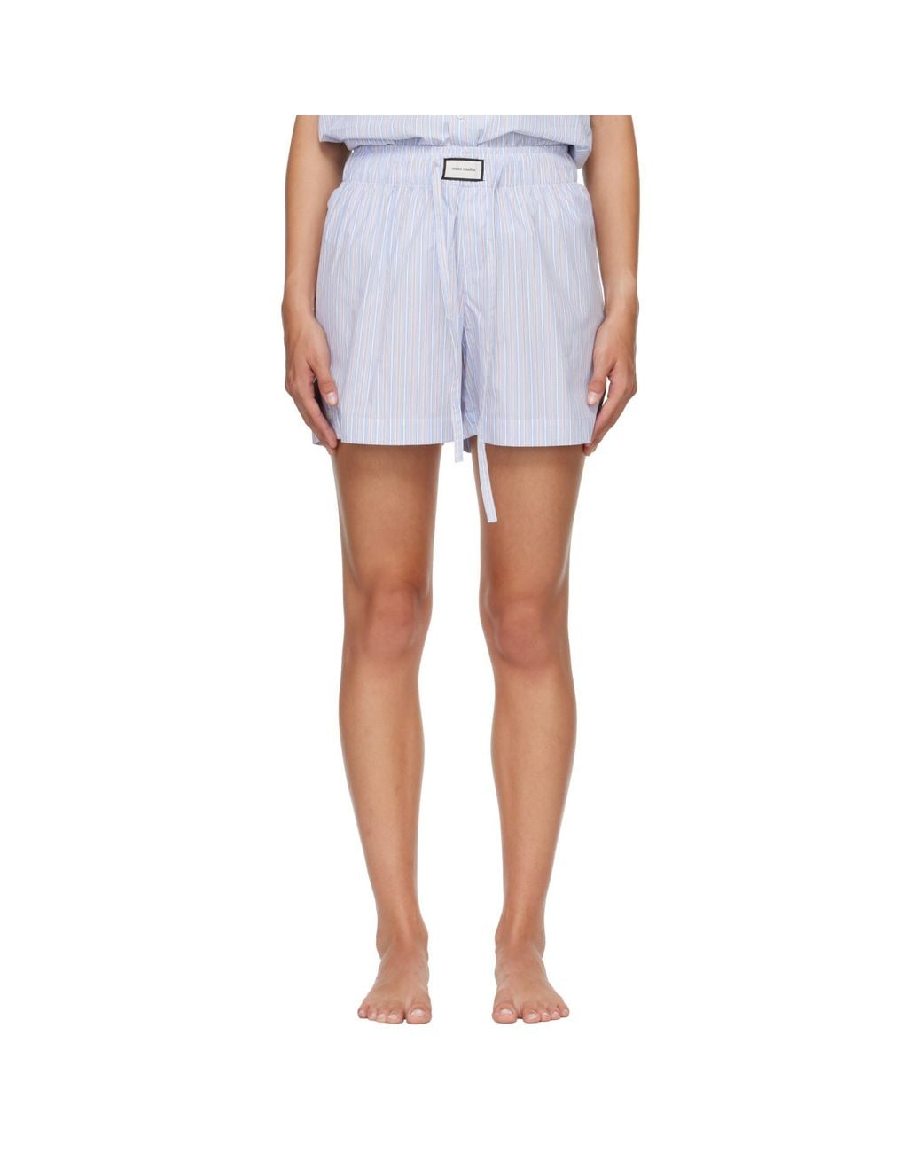 Entire studios White Pyjama Shorts