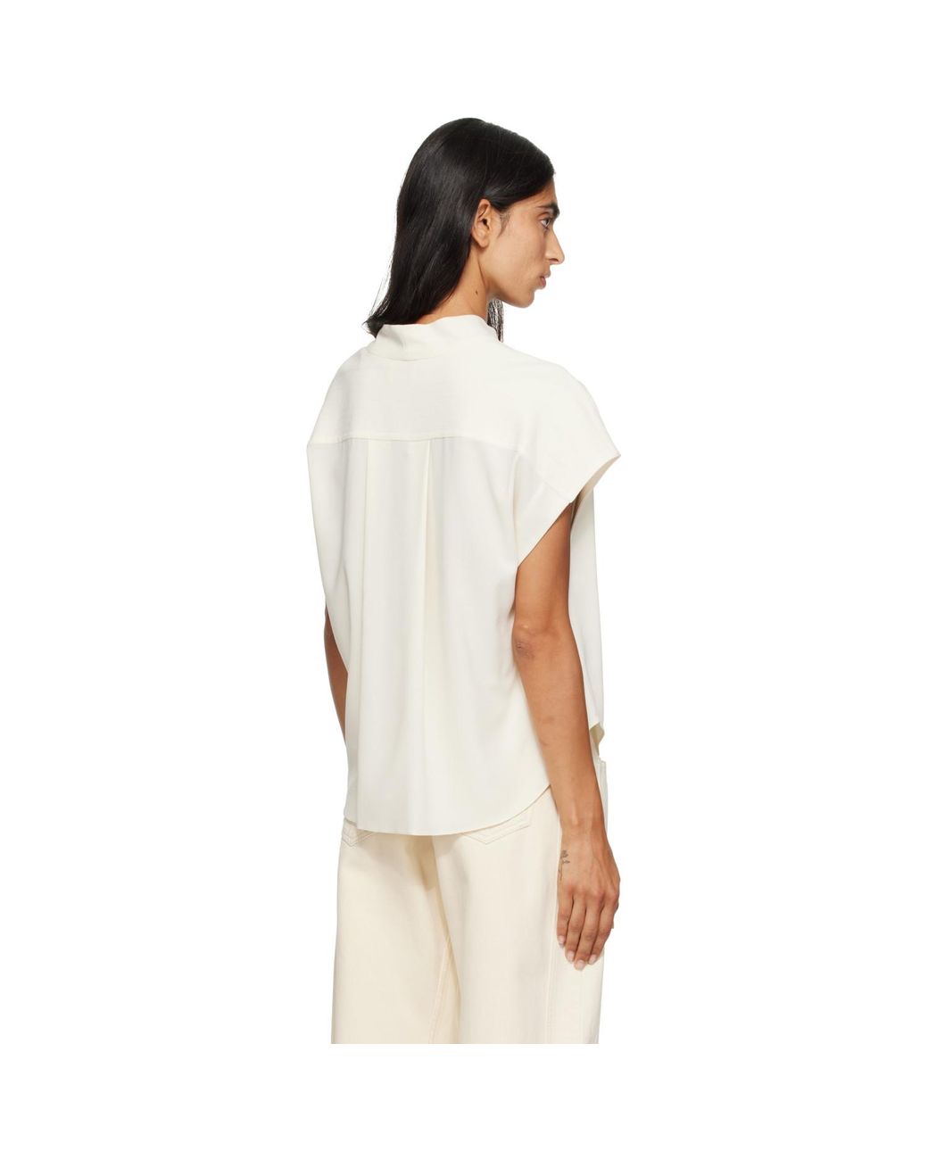 Isabel Marant White Off- Selene Blouse