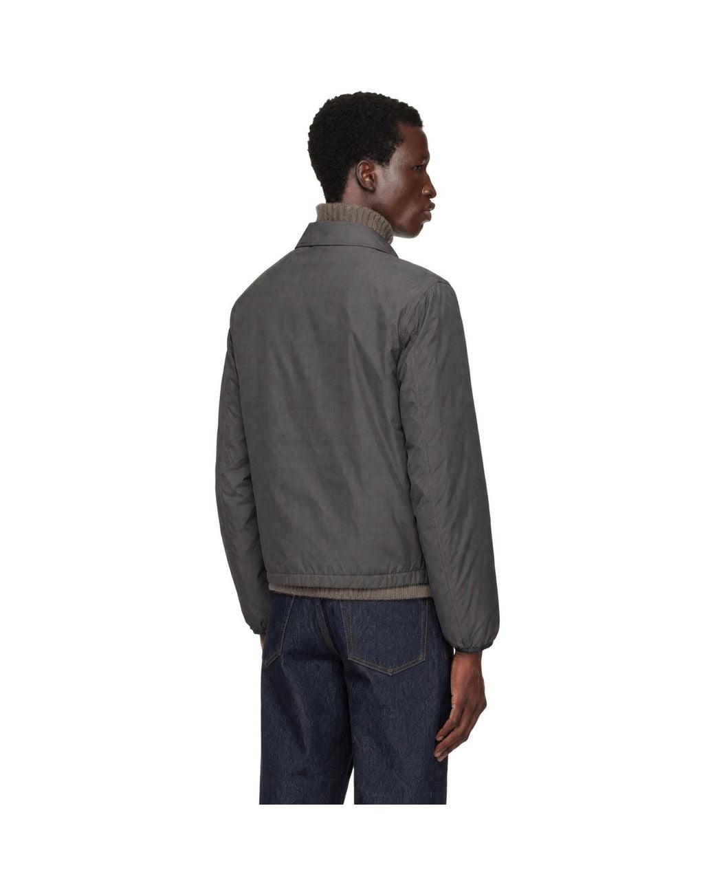 Burberry Gray Dalewood Jacket for men