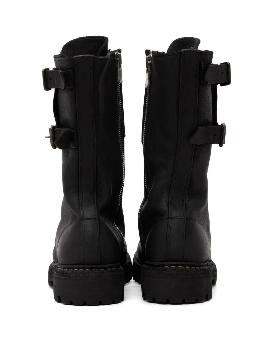 Guidi Black Lace 24 Boots for men