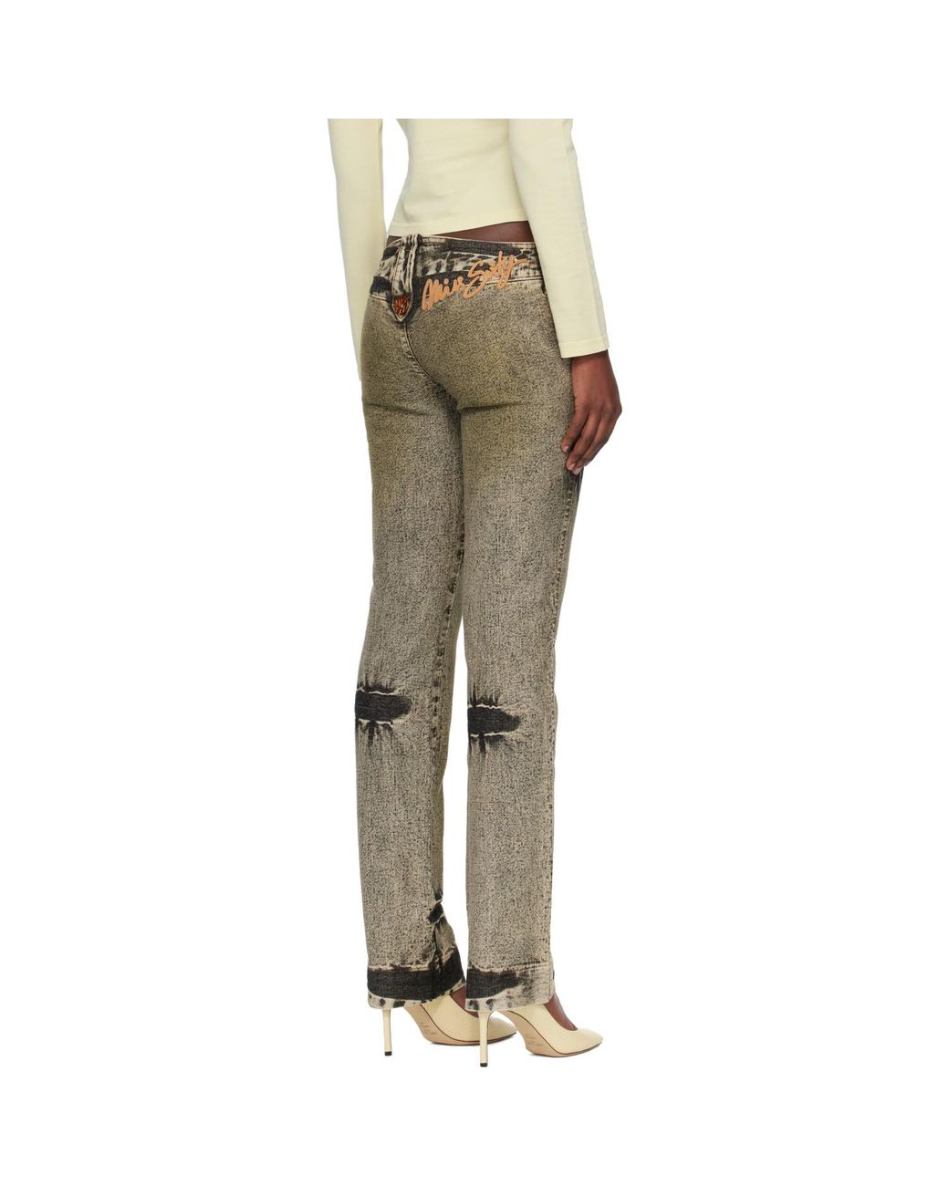 Miss Sixty Multicolor Knwls Edition Tie-Dye Jeans