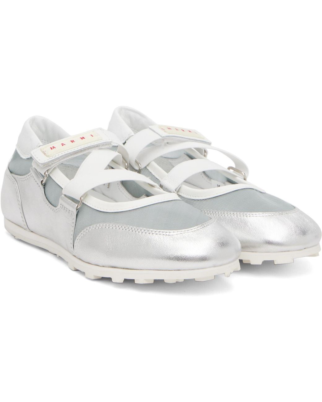 Marni Black Mary Jane Velcro Sneakers