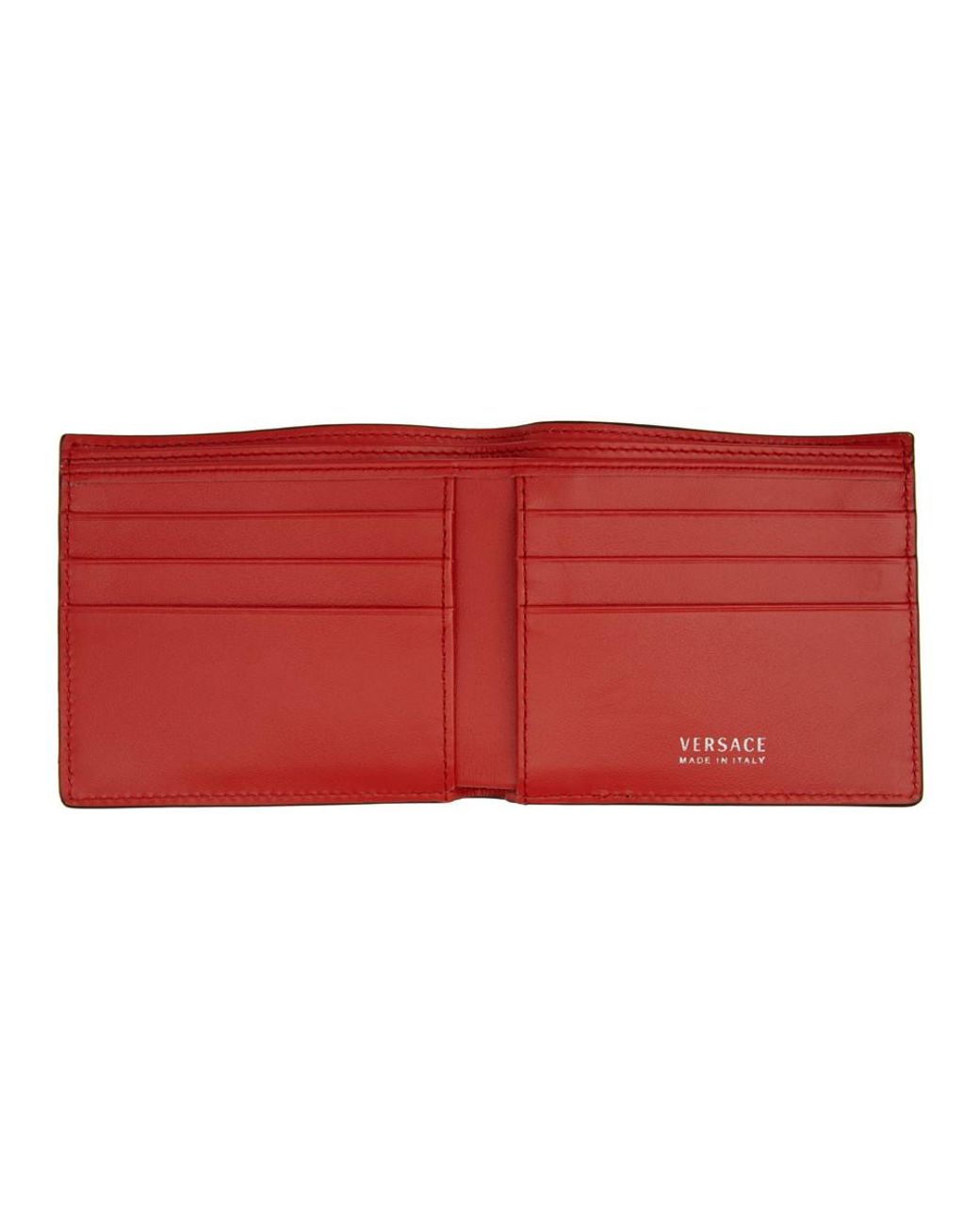 PERSONALIZED Leather Men's Wallet/ Bifold Wallet/ Red -  Finland