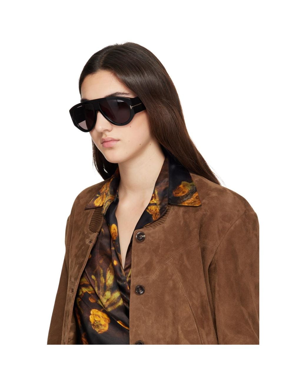 Tom Ford Gray Bronson Sunglasses