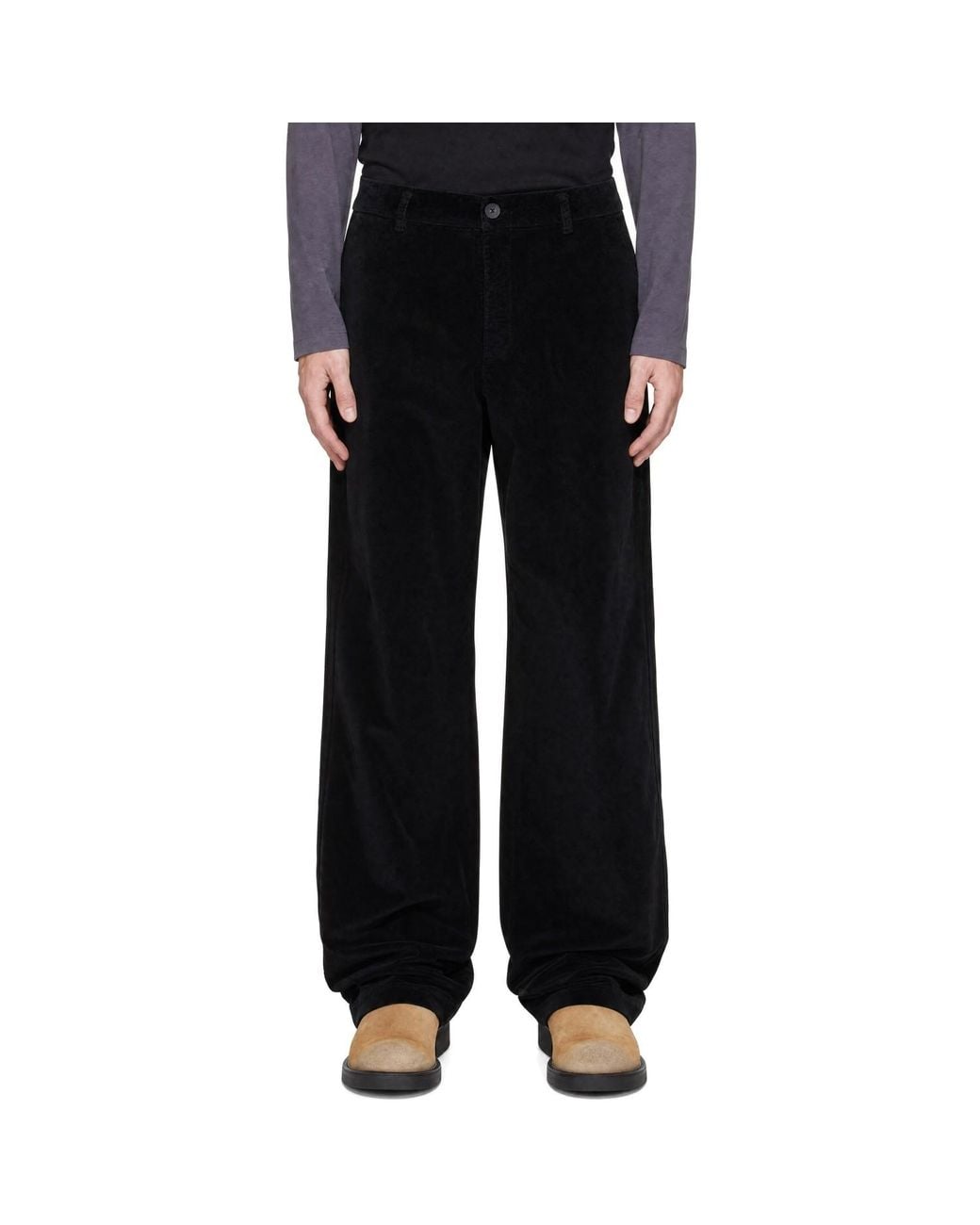 GIMAGUAS Black Rene Trousers for men