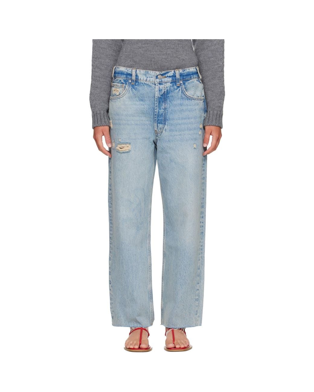 Anine Bing Blue Gavin Jeans