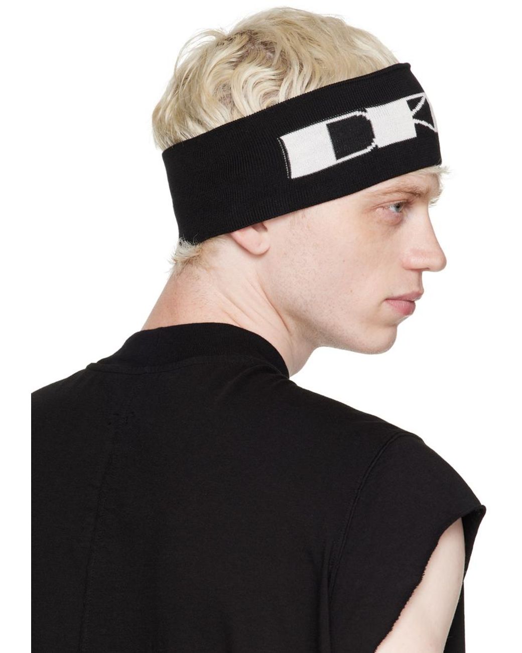 RICK OWENS DRKSHDW ヘアバンド メンズ Rick Owens Hrdr ヘアバンド ブラック | Lyst