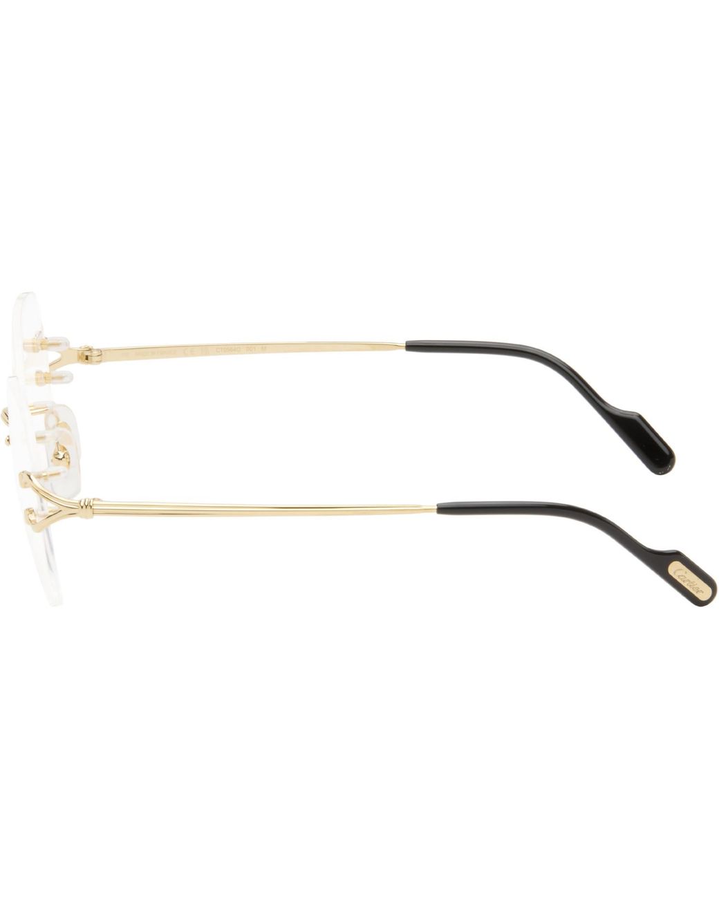 Cartier Black 'Signature C De Glasses