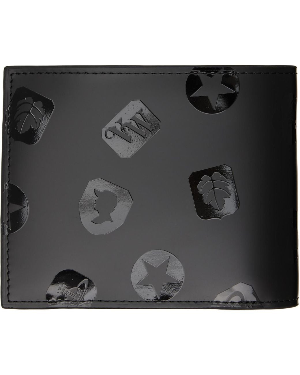 Vivienne Westwood Black Bifold Wallet for men
