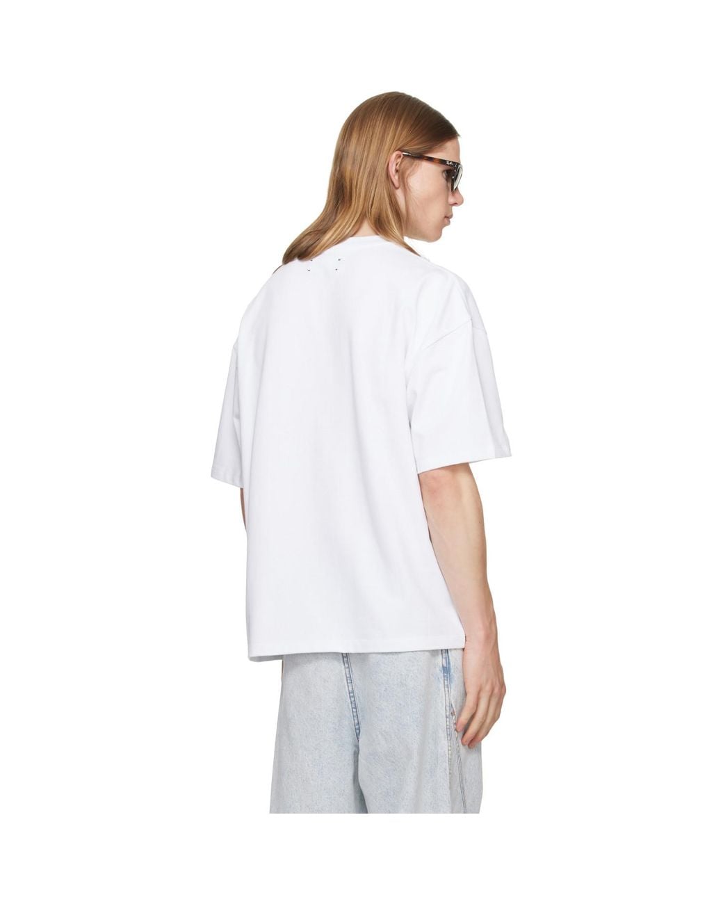 Amiri White Ma Skater T-Shirt for men