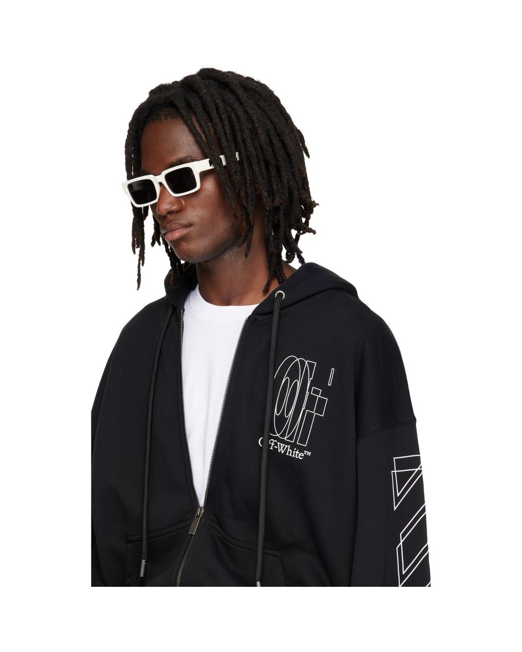 Off-White c/o Virgil Abloh Gray Huntington Sunglasses for men