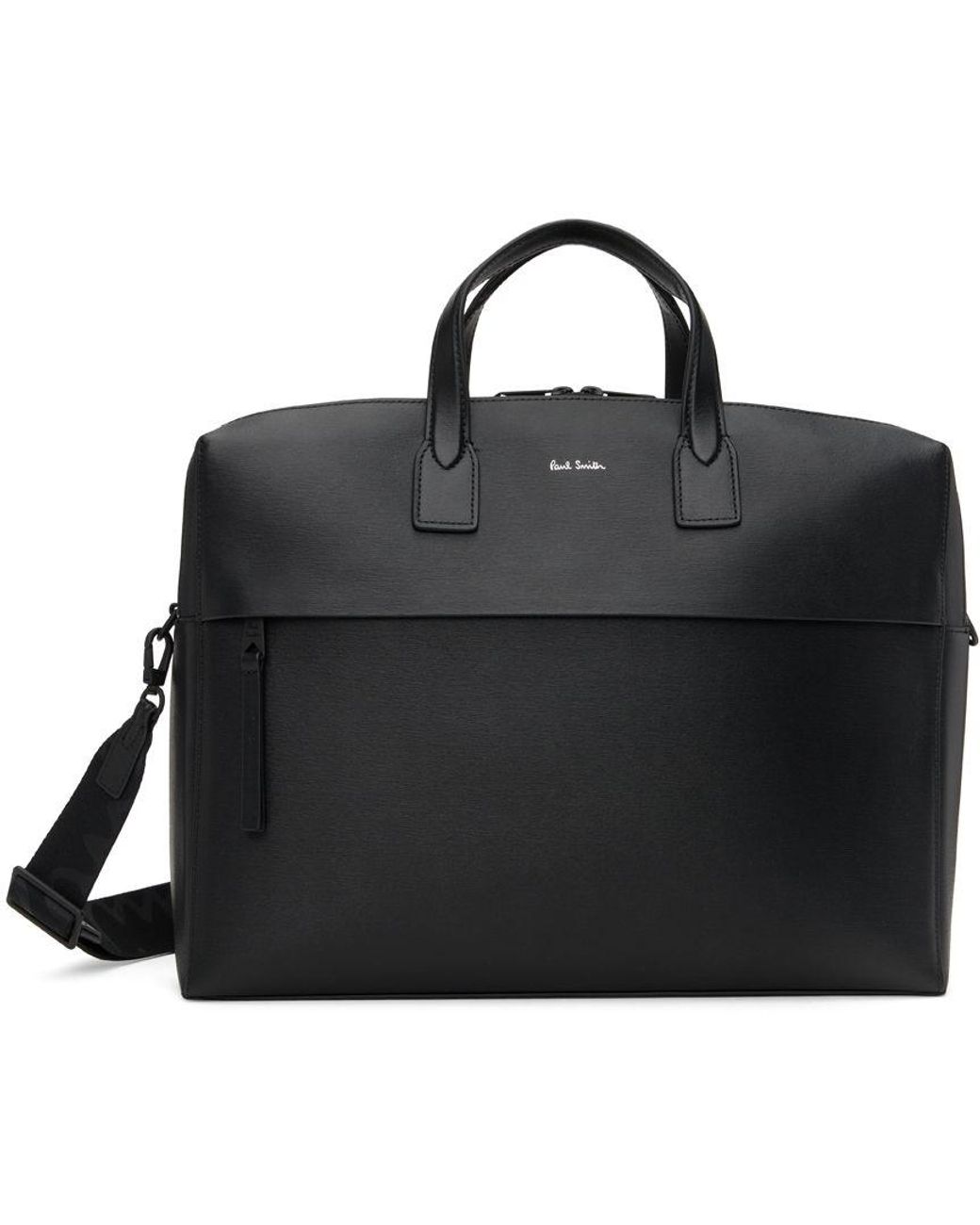 Paul Smith Two-compartment Briefcase in Black for Men | Lyst