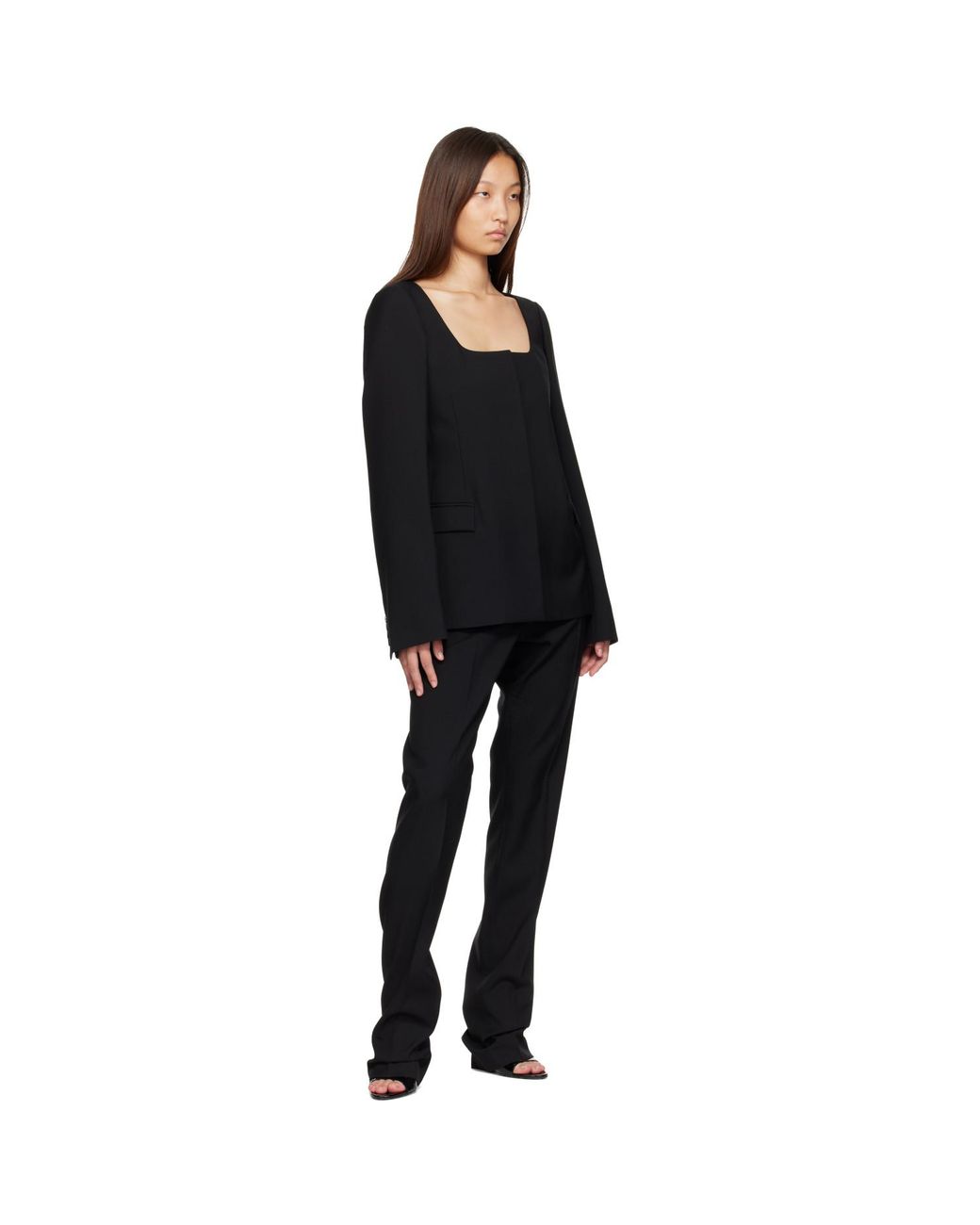Calvin Klein Black Erin Trousers