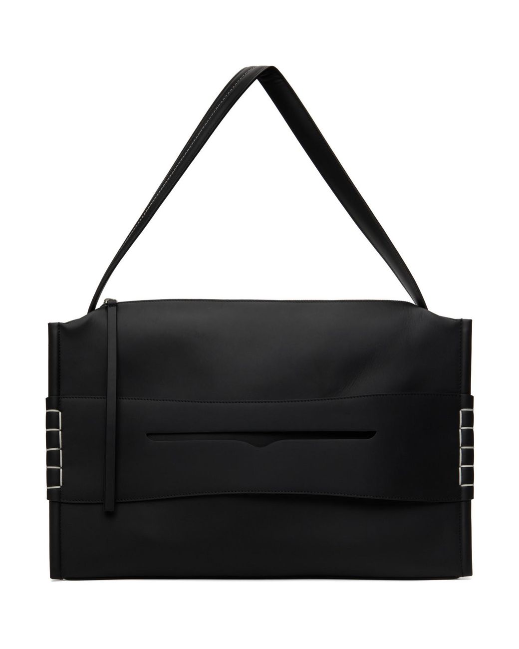 J.W. Anderson Black Large Loafer Bag