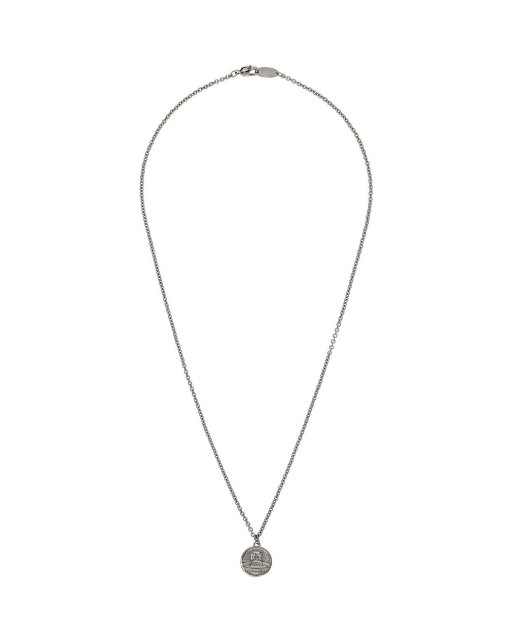 Vivienne Westwood Metallic Richmond Pendant Necklace for men