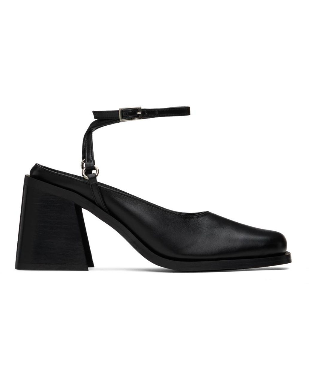 Justine Clenquet Courtney Heels in Black | Lyst