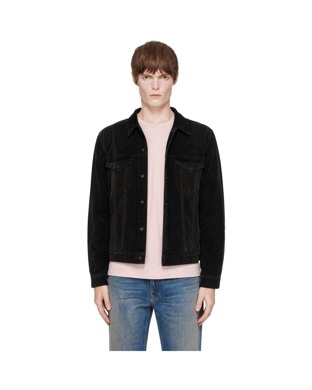 Acne Black Rye U Corduroy Jacket for men