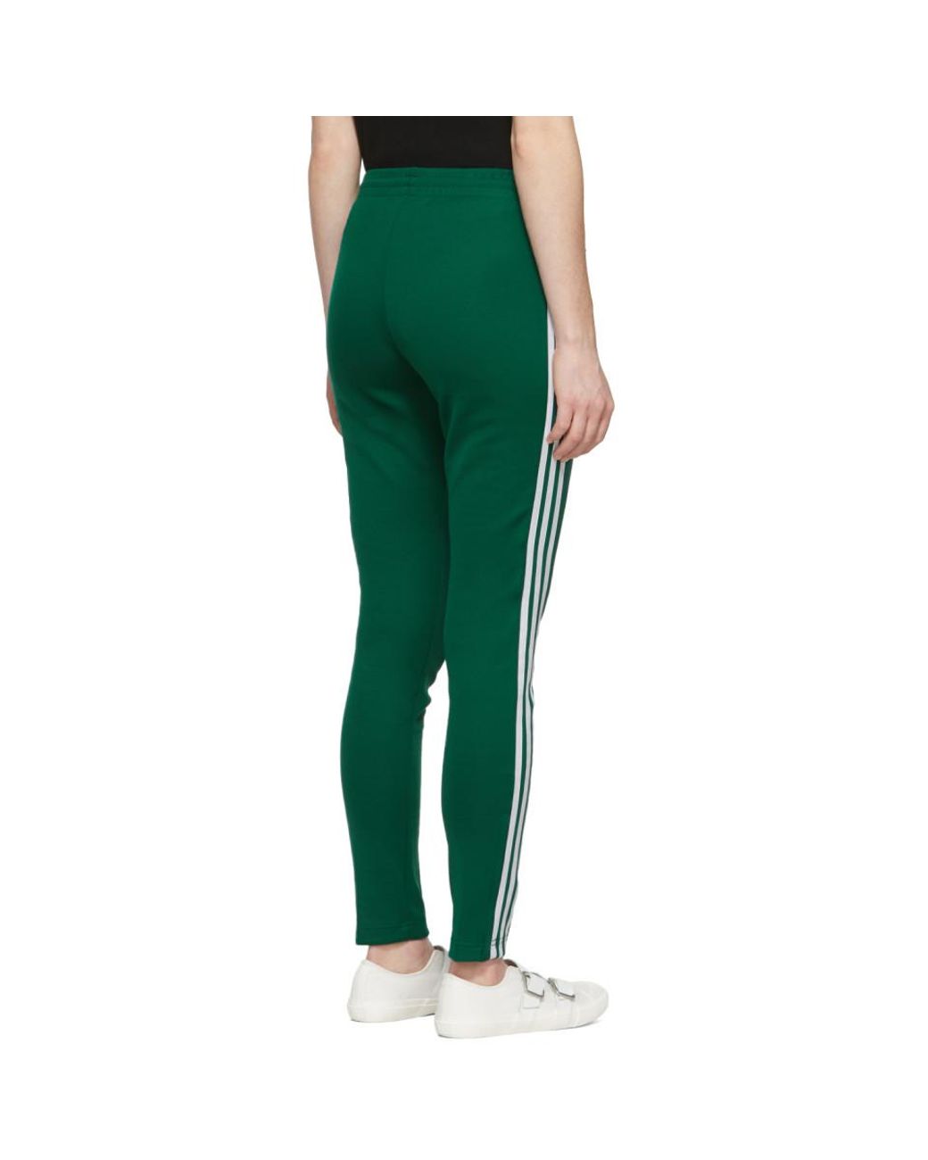 adidas Originals Green Sst Track Pants | Lyst