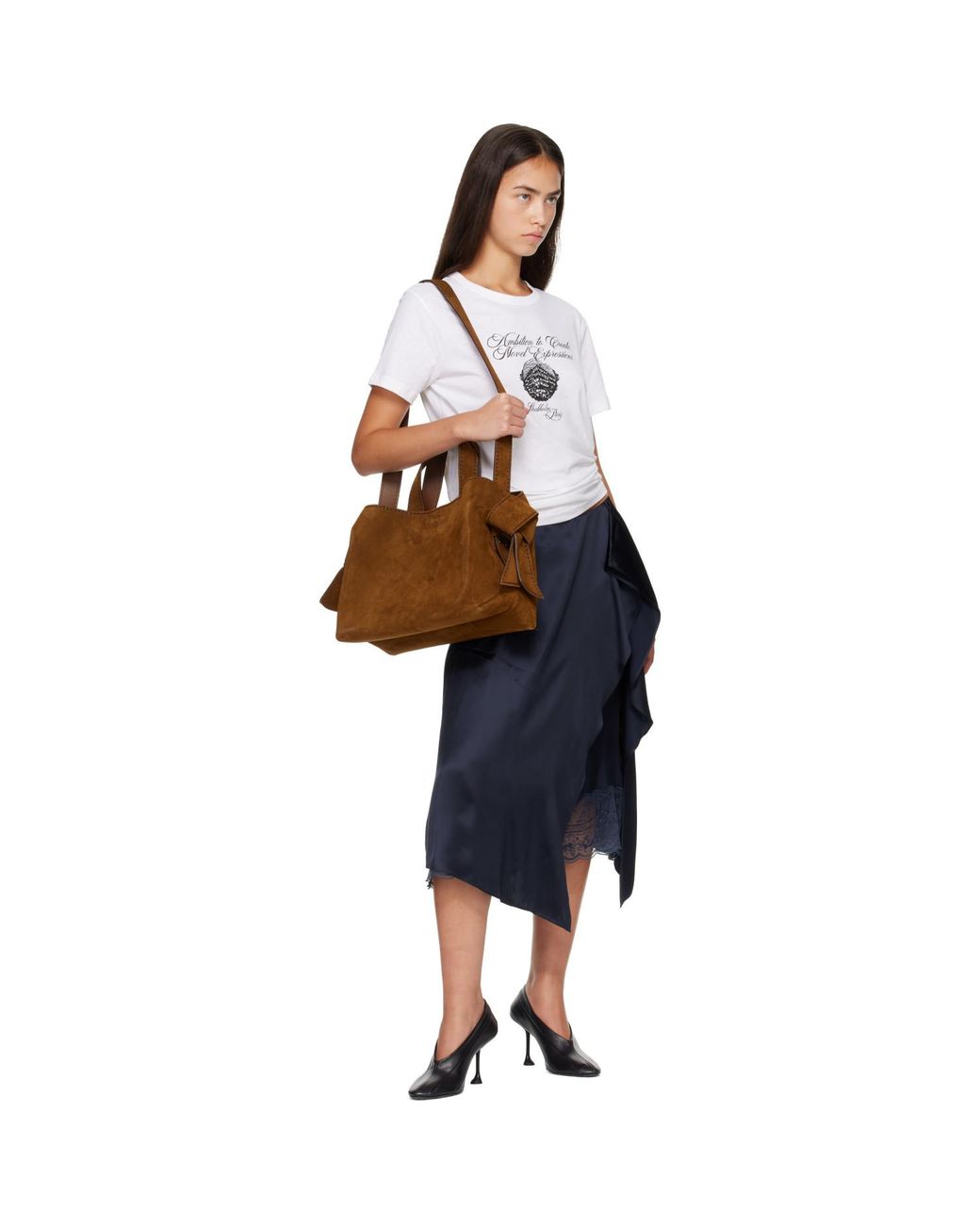 Acne Brown Musubi Tote