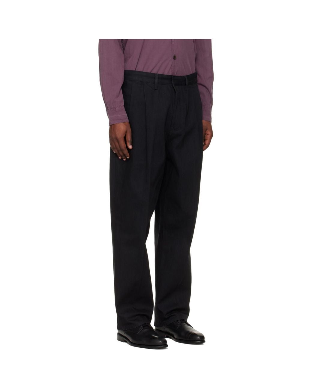 HUGO Black Relaxed-Fit Jeans for men