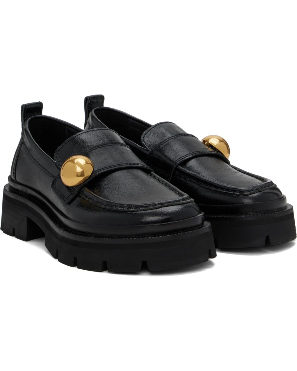 【関税込み】AMI Paris ブラック エンベリッシュド ローファー Ami Paris エンベリッシュド ローファー ブラック | Lyst