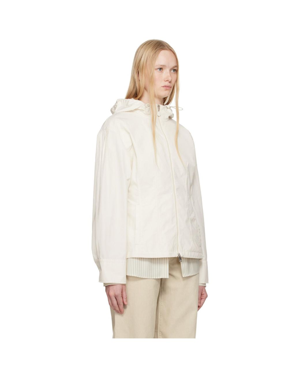 Moncler Natural Off- Pau Jacket