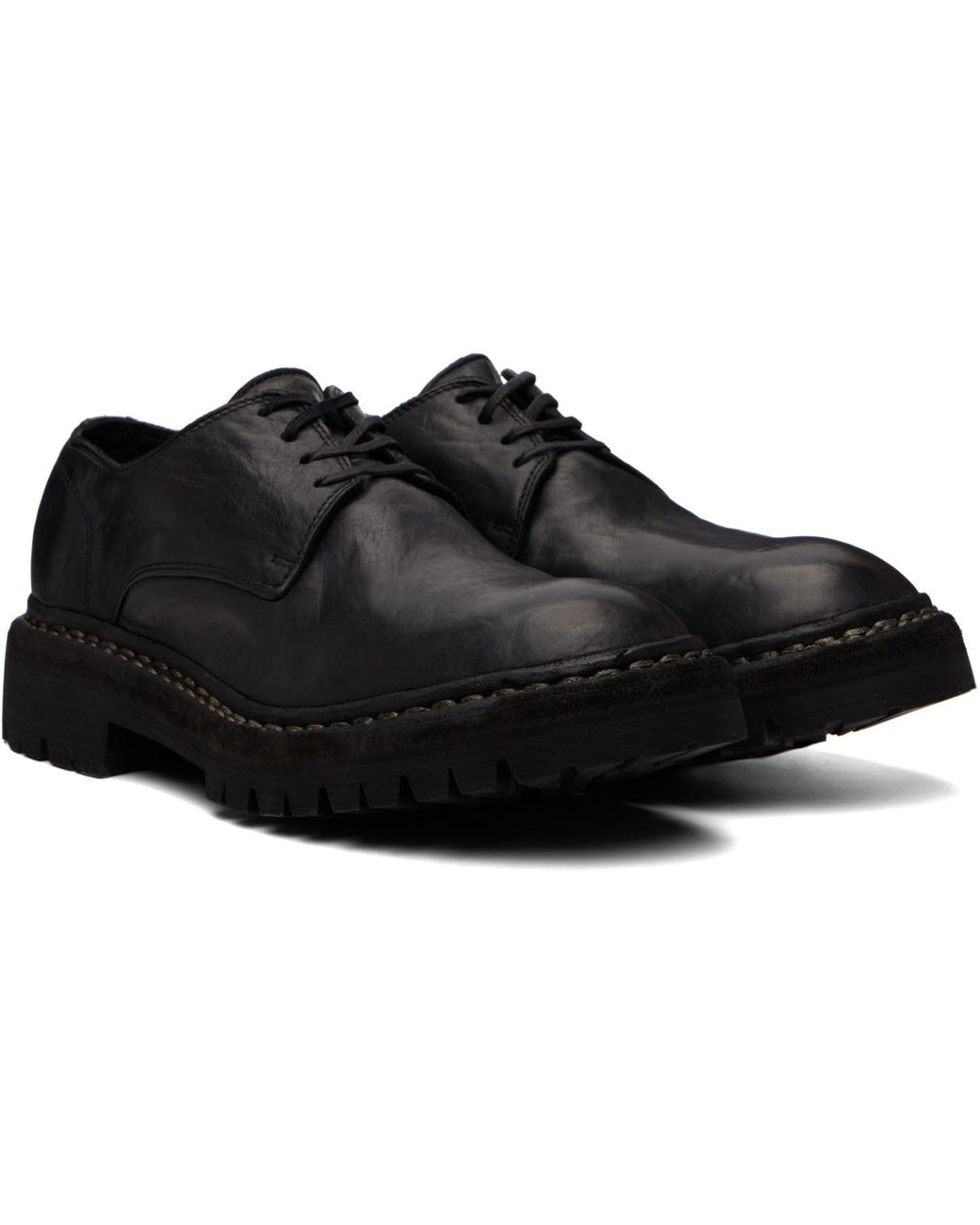 Guidi Black 792V_N Derbys for men