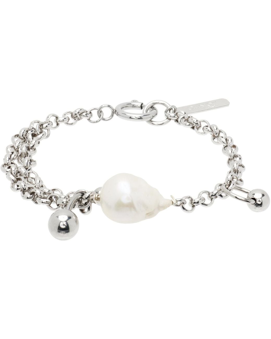 Justine Clenquet Black Lauren Bracelet