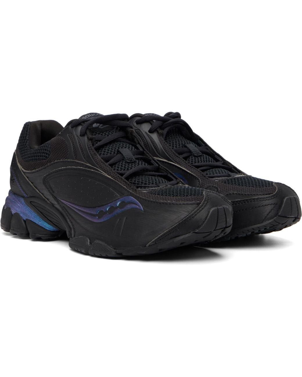 Saucony Black Progrid V2 Sneakers for men