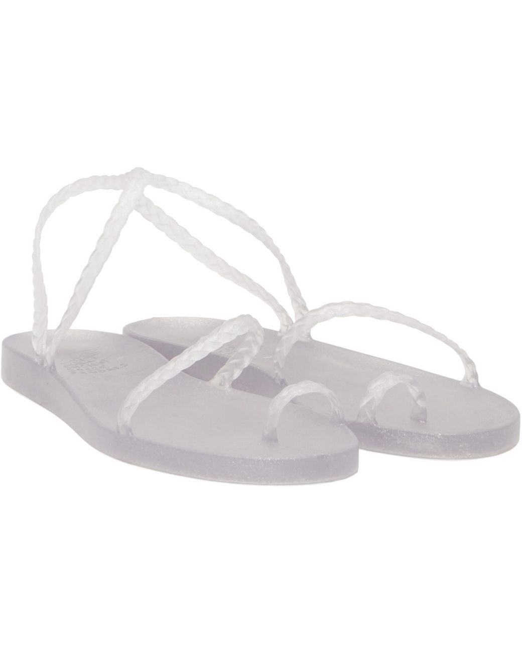 Ancient Greek Sandals Black Eleftheria Sandals