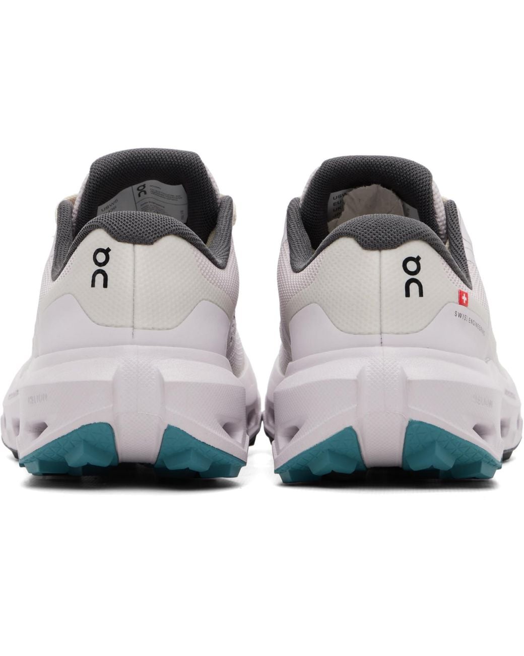 On Shoes White Cloudvista 3 Waterproof Sneakers