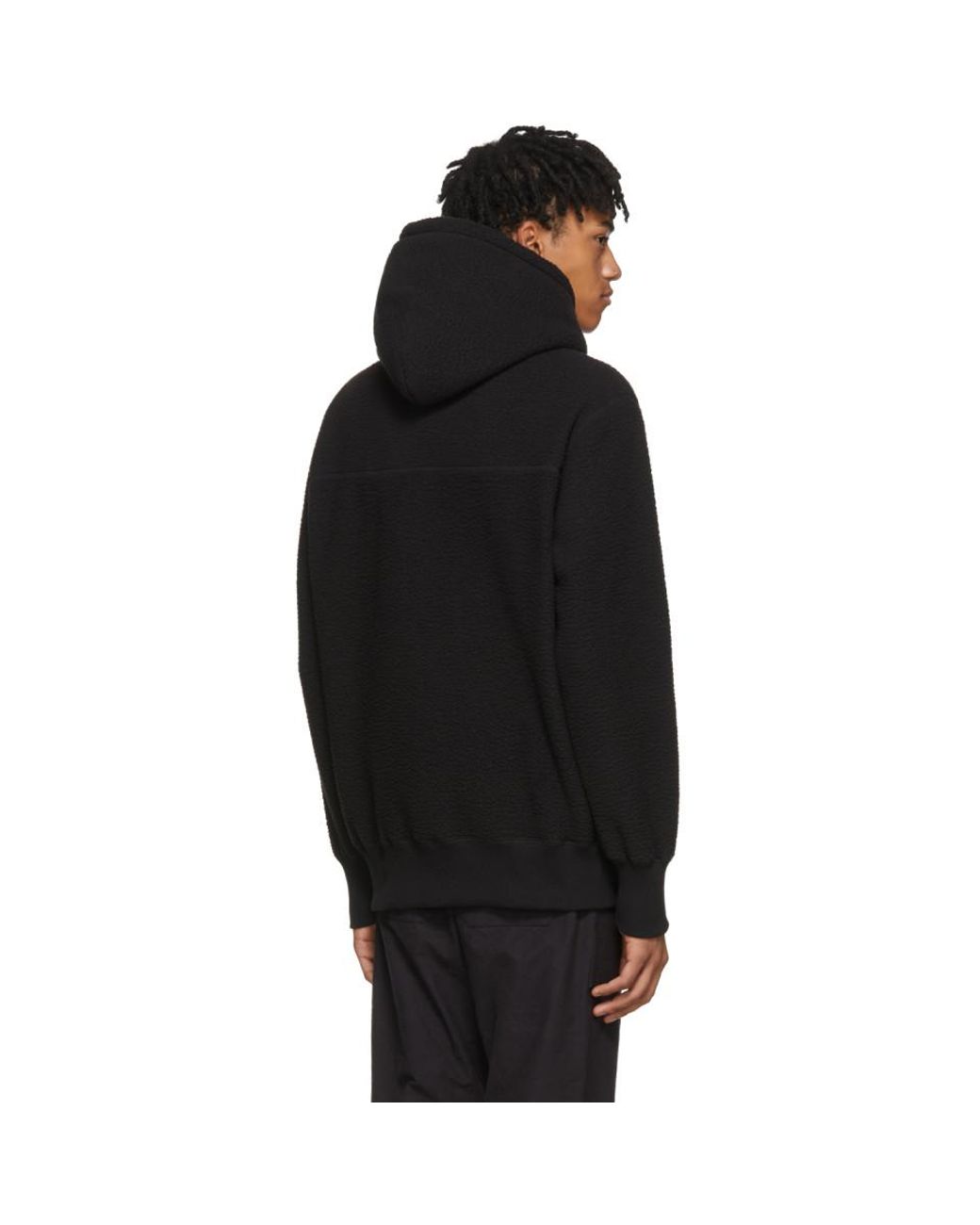 Aimé Leon Dore Black Deep Pile Fleece 