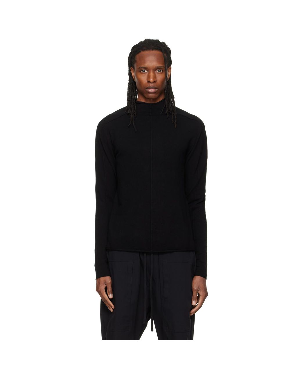 Thom Krom Black Mk 130 Sweater for men
