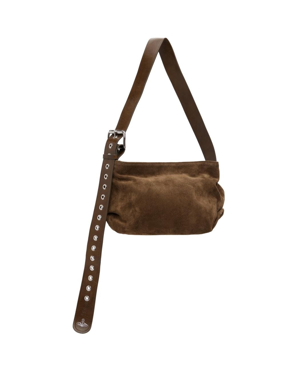 Vivienne Westwood Brown Khaki Maxime Small Shoulder Bag