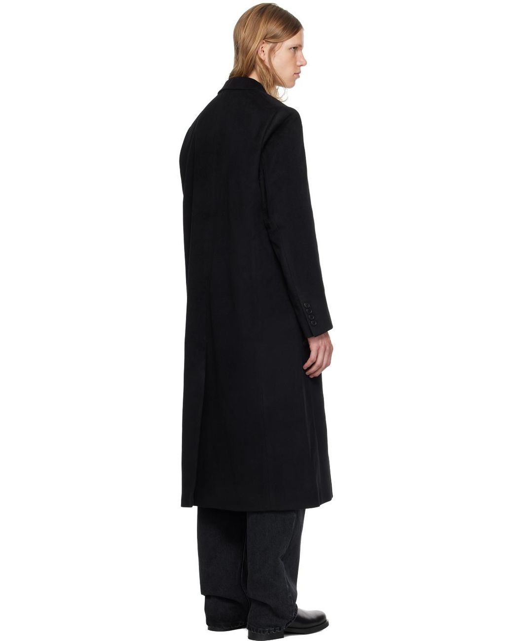 SUNFLOWER｜COATS (DB COAT BLACK (4112)) DB-COAT_999_2_98a51e2a-199a-