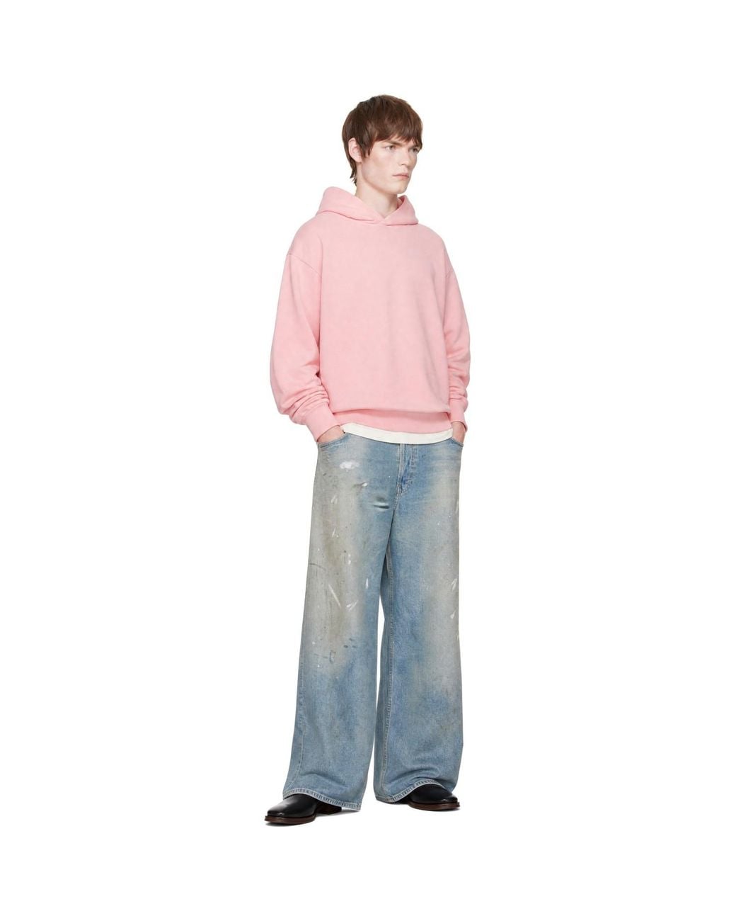 Acne Blue Loose Fit 1981 Jeans for men